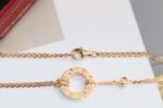 [Eternal Jewelry]LOVE NECKLACE ADJUSTABLE ROSE GOLD 2 DIAMOND - Image 8