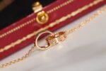 [Eternal Jewelry]LOVE NECKLACE PINK GOLD AND SILVER - Image 6