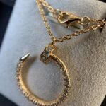 [Eternal Jewelry]JUSTE NECKLACE PINK GOLD DIAMONDS - Image 7