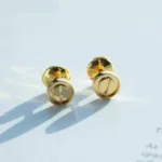 [Eternal Jewelry]LOVE EARRINGS GOLD 10MM