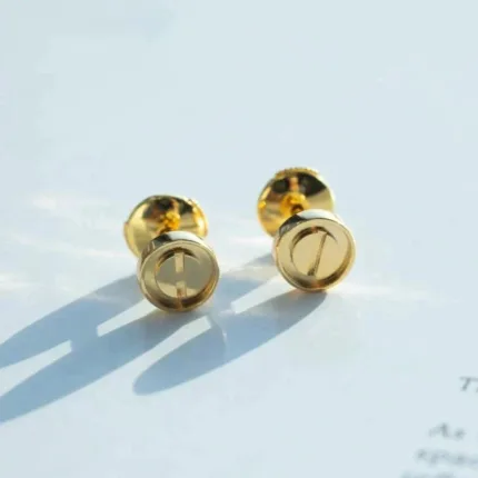 [Eternal Jewelry]LOVE EARRINGS GOLD 10MM