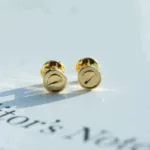 [Eternal Jewelry]LOVE EARRINGS GOLD 10MM - Image 3