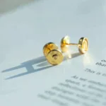 [Eternal Jewelry]LOVE EARRINGS GOLD 10MM - Image 6