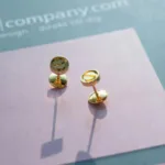 [Eternal Jewelry]LOVE EARRINGS GOLD 10MM - Image 8