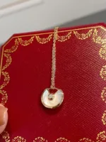 [Eternal Jewelry]AMULETTE ROSE GOLD MOP NECKLACE - Image 3