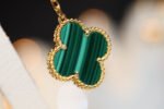 [Eternal Jewelry]CLOVER EARRINGS GOLD MALACHITE DIAMOND 3 MOTIF - Image 6