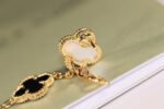 [Eternal Jewelry]CLOVER EARRINGS GOLD ONYX MOP 3 MOTIF - Image 4