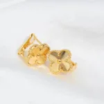 [Eternal Jewelry]CLOVER MEDIUM 1 MOTIFS LASER EARRINGS - Image 6