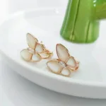 [Eternal Jewelry]BUTTERFLY MOP DIAMOND EARRINGS - Image 3