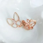 [Eternal Jewelry]BUTTERFLY MOP DIAMOND EARRINGS - Image 2