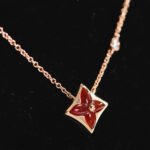 [Eternal Jewelry]STAR NECKLACE PINK GOLD 1 DIAMOND - Image 3