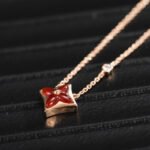 [Eternal Jewelry]STAR NECKLACE PINK GOLD 1 DIAMOND - Image 6