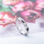 [Eternal Jewelry]SERPENTI RING SILVER  DIAMOND BLACK MOP 3MM - Image 7