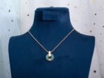 [Eternal Jewelry]GARI NECKLACE PINK GOLD MALACHITE - Image 3