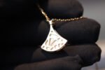 [Eternal Jewelry]DREAM NECKLACE WHITE MOP PINK GOLD 1 DIAMOND - Image 6