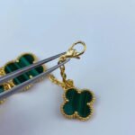 [Eternal Jewelry]MAGIC CLOVER MALACHITE GOLD BRACELET 5 MOTIFS - Image 5
