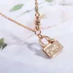 [Eternal Jewelry]AMULETTE PEDANT ROSE GOLD NECKLACE - Image 2