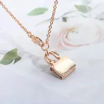 [Eternal Jewelry]AMULETTE PEDANT ROSE GOLD NECKLACE - Image 6