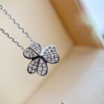 [Eternal Jewelry]CLOVER DIAMOND NECKLACE SILVER - Image 5