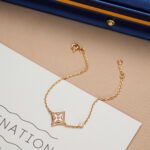 [Eternal Jewelry]STAR 1 DIAMOND PINK GOLD BRACELET - Image 4