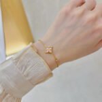 [Eternal Jewelry]STAR 1 DIAMOND PINK GOLD BRACELET - Image 8