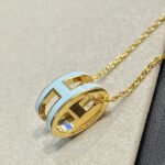 [Eternal Jewelry]POP H LIGHT BLUE NECKLACE - Image 3