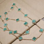 [Eternal Jewelry]CLOVER 20 MOTIFS MALACHITE GOLD - Image 5