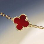 [Eternal Jewelry]CLOVER 20 MOTIFS CARNELIAN NECKLACE - Image 6