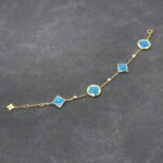 [Eternal Jewelry]STAR AND SUN TURQUOISE 4 MOTIFS 3 DIAMONDS - Image 3