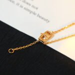 [Eternal Jewelry]STAR AND SUN DIAMOND PINK GOLD NECKLACE - Image 9