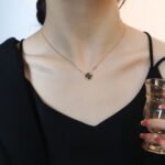 [Eternal Jewelry]SUN PEDANT PINK GOLD 1 DIAMOND NECKLACE - Image 10