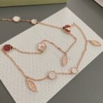 [Eternal Jewelry]LUCKY SPRING 15 MOTIFS ROSE GOLD NECKLACE - Image 6