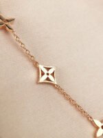 [Eternal Jewelry]STAR AND SUN 7 MOTIFS GOLD BRACELET - Image 7