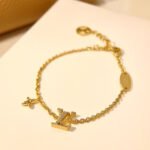 [Eternal Jewelry]LOGO STAR MOTIF GOLD BRACELET