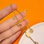 [Eternal Jewelry]LOGO STAR MOTIF GOLD BRACELET - Image 10