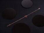[Eternal Jewelry]HEART CARNELIAN PINK GOLD BRACELET - Image 3