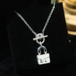 [Eternal Jewelry]POP H PEDANT SILVER NECKLACE