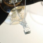 [Eternal Jewelry]POP H PEDANT SILVER NECKLACE - Image 5