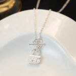 [Eternal Jewelry]POP H PEDANT SILVER NECKLACE - Image 6