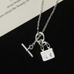 [Eternal Jewelry]POP H PEDANT SILVER NECKLACE - Image 8
