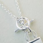 [Eternal Jewelry]POP H PEDANT SILVER NECKLACE - Image 9
