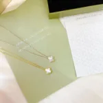 [Eternal Jewelry]CLOVER MINI 9.5MM WHITE MOTHER-OF-PEARL NECKLACE - Image 6