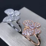 [Eternal Jewelry]BUTTERFLY PINK GOLD DIAMOND RING - Image 2