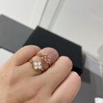 [Eternal Jewelry]SUN 1 DIAMOND PINK MOP RING - Image 10