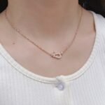 [Eternal Jewelry]FORCE 10 PINK GOLD DIAMOND NECKLACE - Image 3