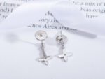 [Eternal Jewelry]VIDYLLE SILVER DIAMOND MINI DROP EARRINGS - Image 4