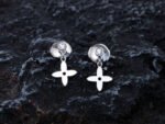 [Eternal Jewelry]VIDYLLE SILVER DIAMOND MINI DROP EARRINGS - Image 6
