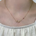 [Eternal Jewelry]FORCE 10 DIAMOND PINK GOLD NECKLACE - Image 2