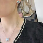 [Eternal Jewelry]POP H SKY BLUE NECKLACE - Image 3