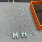 [Eternal Jewelry]POP H SKY BLUE NECKLACE